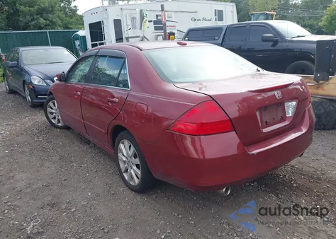 2007 Honda Accord 3.0 Ex из США, поврежденный, VIN 1HGCM66577A058040